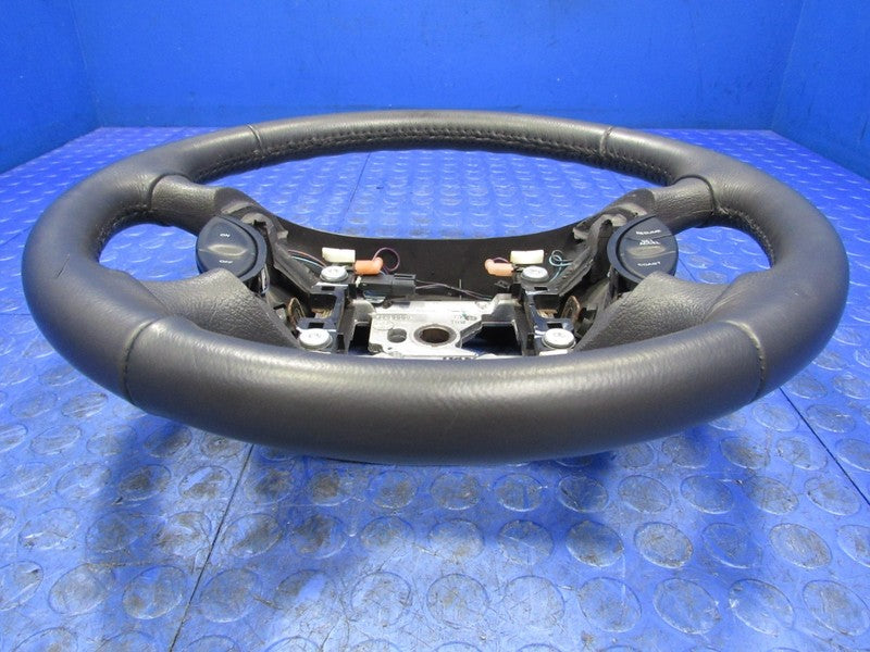 99-04 Ford Mustang SN95 Leather Steering Wheel Cruise Control Dark Cha