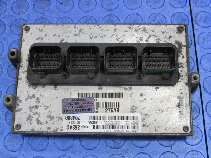 PROGRAMMED PLUG & PLAY 08 Dodge Ram 3.7L AT ECM 05094362AG 362 PROG 39