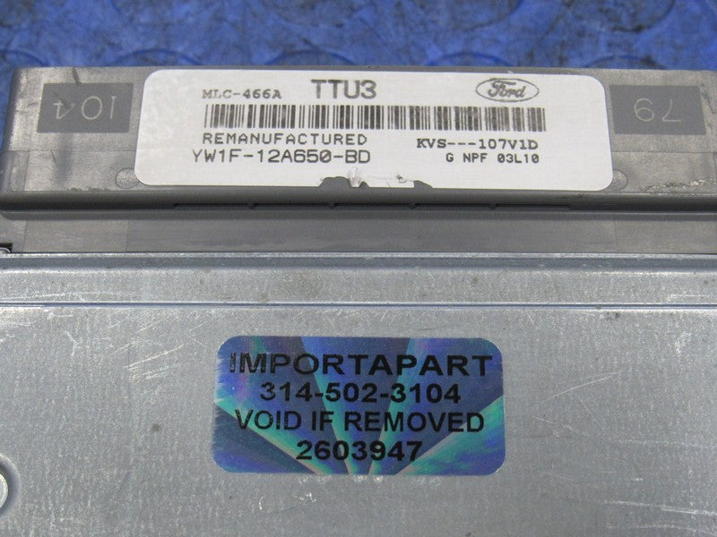 00 Lincoln Town Car 4.6L V8 ECU ECM PCM Engine Computer TTU3 YW1F-12A6