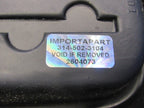07-12 Acura RDX Original Accessory Trunk Tray Black Rubber Cargo Liner