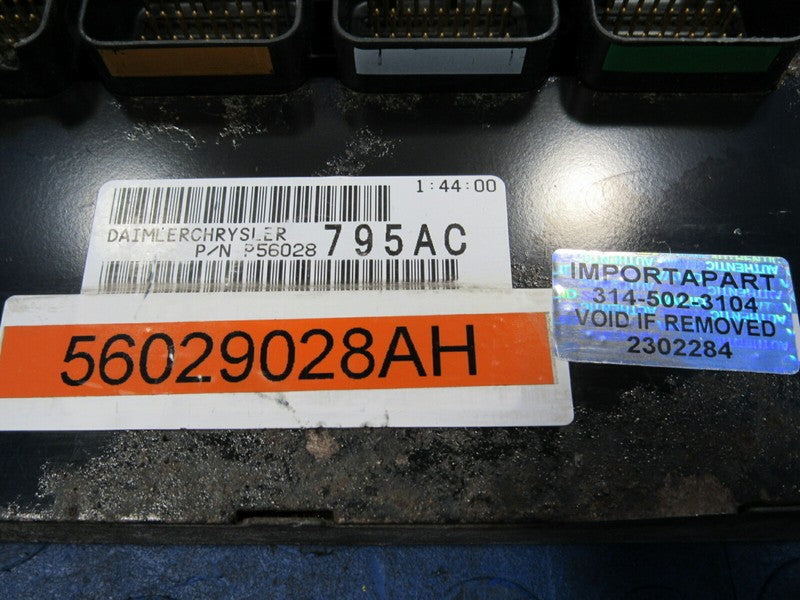 PLUG & PLAY 04 Dodge Durango 4.7L 4x2 Engine Computer ECU 56029028 PRO