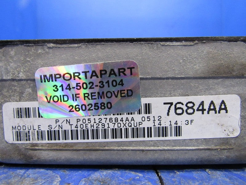 PROGRAMMED PLUG & PLAY 03 Caravan T&C 3.8L V6 FWD ECU 05127684AA 684 P