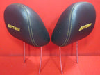 06 Dodge Charger Daytona RT Top Banana Front Set Seat Headrest Black/Y