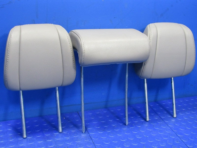 12-15 Honda Pilot Middle Row Seat Headrests Head Rest SET Gray Leather