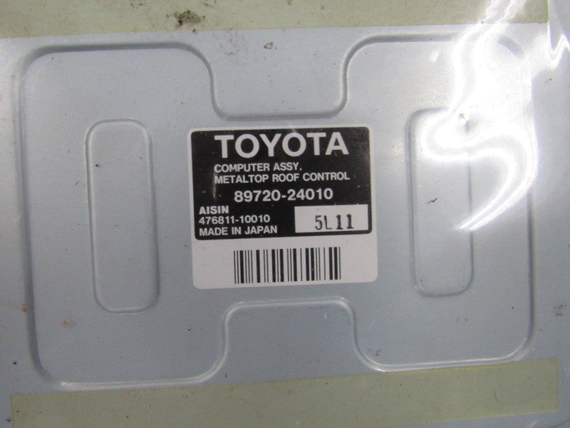 02-08 Lexus SC430 Convertible Top Roof Control Module P/N 89720-24010
