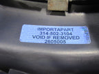 98-01 Dodge Ram Manual 2WD Floor Shifter Boot Console Bezel Cupholder 