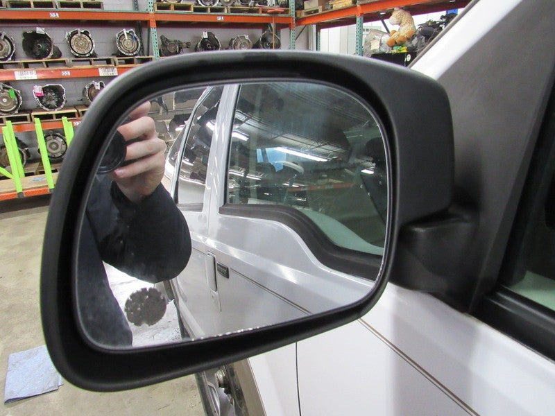 02-05 Ford Excursion Left LH Driver Side Power Door Mirror Black