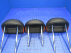11-16 Mini Countryman Rear Seat Headrest Head Rest Set of 3 Black/Red 