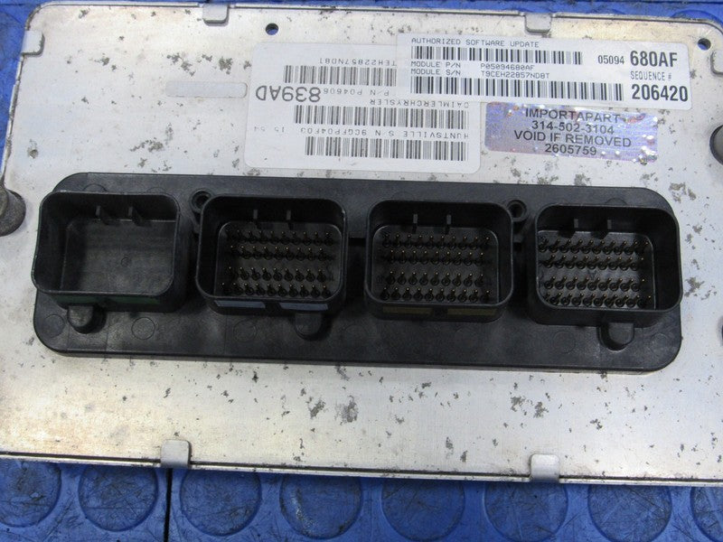 PLUG & PLAY 06 300C Magnum Charger 5.7L ECU Engine Computer 05094680 P