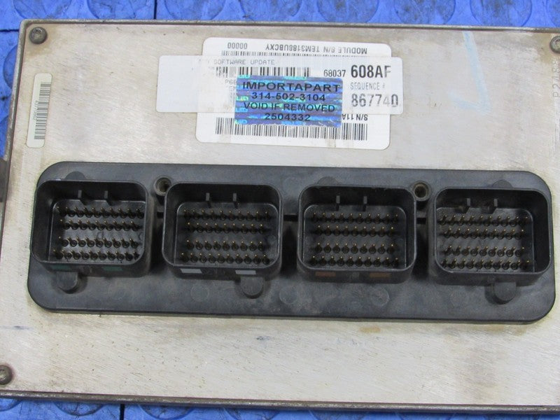 PROGRAMMED PLUG & PLAY 09 Dodge Ram 1500 Truck 4.7L ECM 68037608AF 608