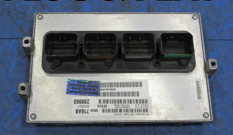 PROGRAMMED PLUG & PLAY 07 Jeep Commander 3.7L 2WD ECU 68026716AB 716 P