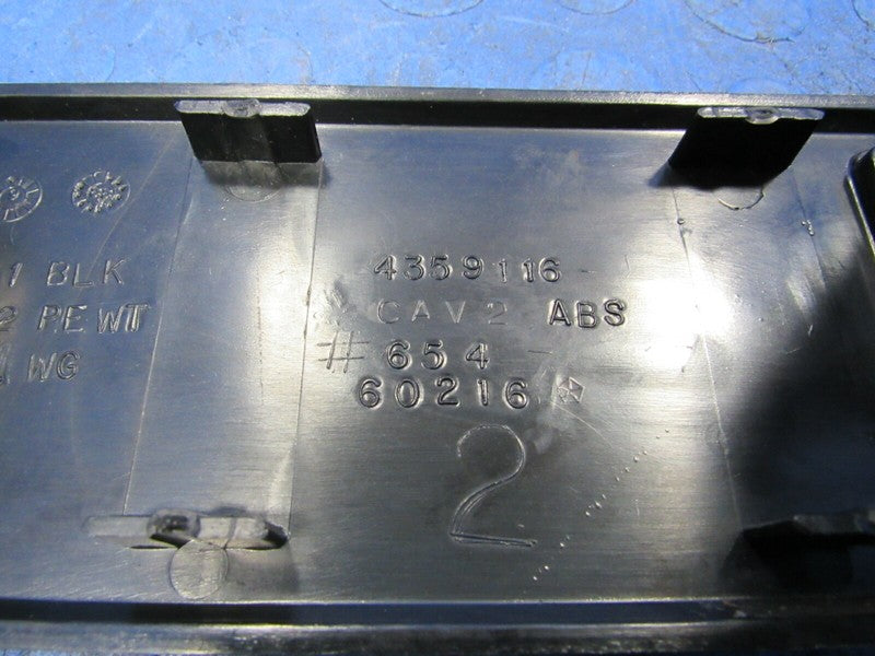 1987-1996 Dodge Dakota Dash Cup Holder Bezel Vent Trim Panel Pewter OE
