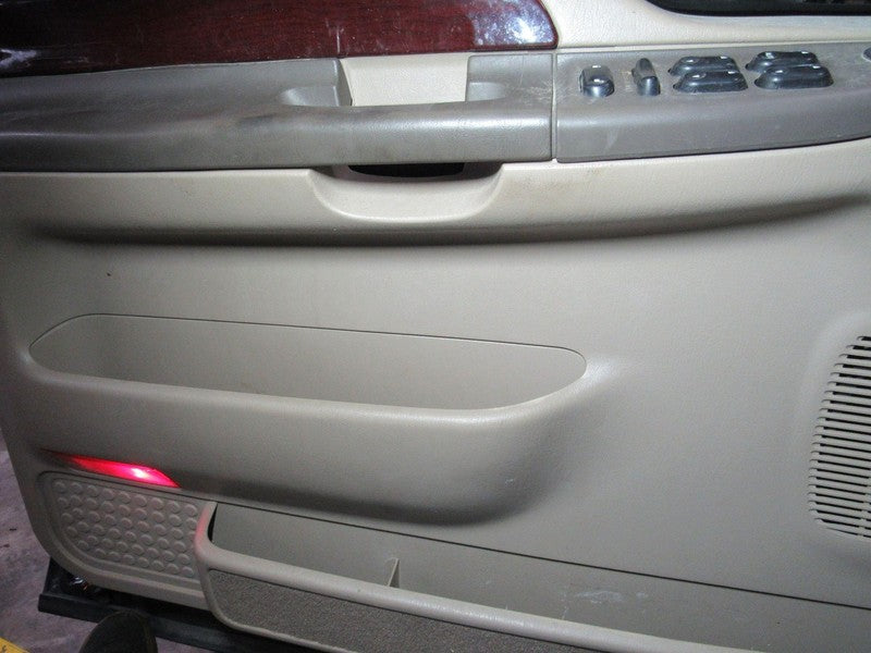 03 Ford Excursion Left LH Driver Front Door Trim Panel W/O Switch Eddi
