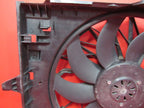 06-10 BMW 550i 6501 E60 E63 E64 Radiator Engine Cooling Fan Assembly 7