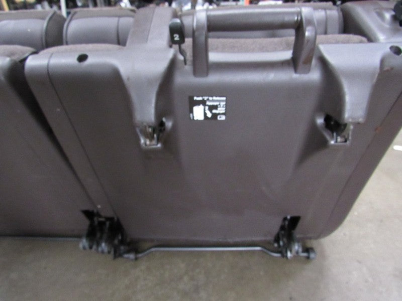 08-14 Cadillac Escalade Platinum Cocoa Brown Leather Third 3rd Row Sea