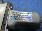 11-13 Lexus CT200h Hybrid Sunroof Sun Moon Roof Electric Motor 63260-7