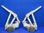 94-02 Dodge Ram 1500 2500 3500 Hood Hinge Hinges Set Pair White 5757