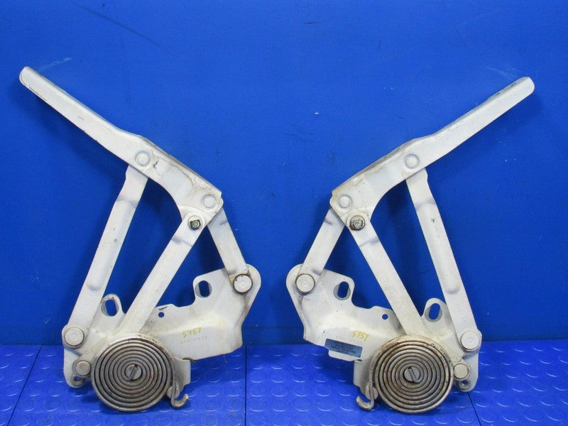 94-02 Dodge Ram 1500 2500 3500 Hood Hinge Hinges Set Pair White 5757