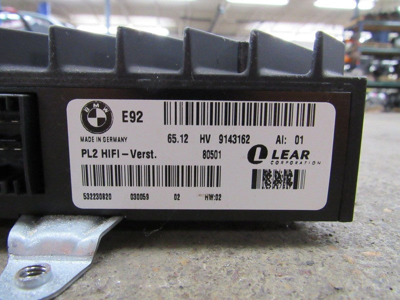 07-13 BMW E90 328 335 Lear AM FM Radio Stereo Amplifier AMP 9 143 162