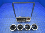 99-05 Mazda Miata MX-5 Radio Surround Bezel Vent Trim Silver 3611