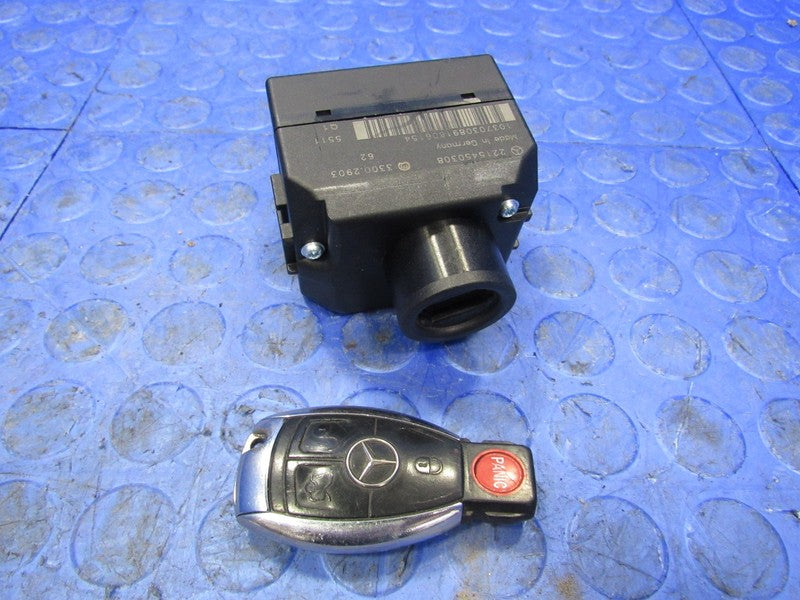 07 Mercedes-Benz S550 S600 W212 Ignition Switch Module Key A 221 545 0