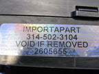01 Ford F250 F350 Truck Under-Dash Cabin Fuse Relay Box Panel 1C3T-14A
