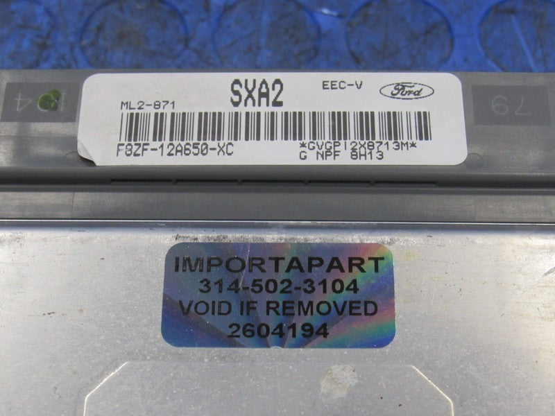 98 Ford Mustang GT 4.6L V8 AT ECU ECM PCM Engine Computer F8ZF-12A650-