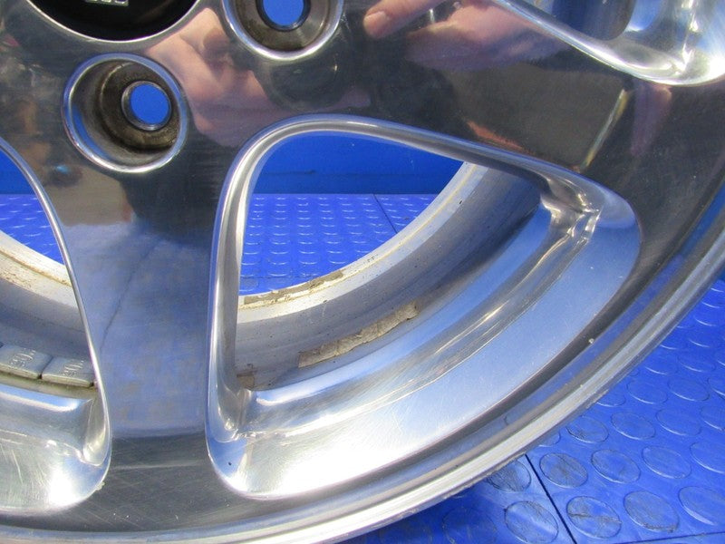 99-01 Ford Mustang Cobra 17x8 +30 Polished Aluminum 5 Spoke Wheel 0706
