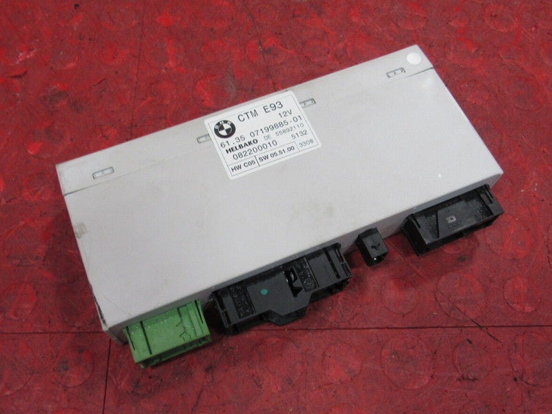 07-13 BMW 3 Series E93 Convertible Folding Top Roof Control Module 071