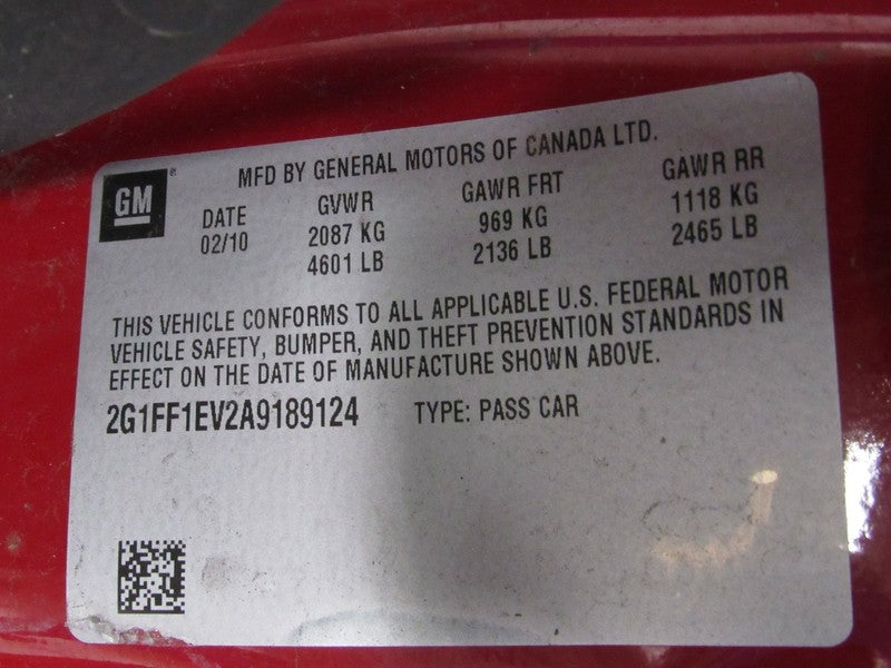10-11 Chevrolet Camaro ABS Anti Lock Brake Pump Assembly