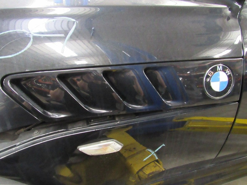 96-02 BMW Z3 Roadster Left LH Driver Fender Hood Vent Grille Black Sap