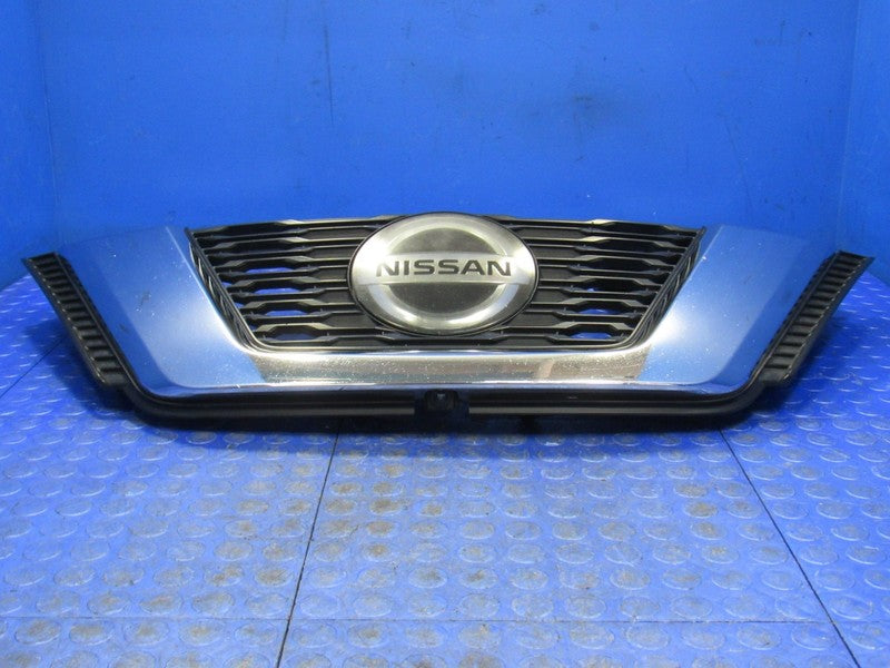 18-20 Nissan Rogue Front Upper Bumper Radiator Grille Emblem W/ Camera