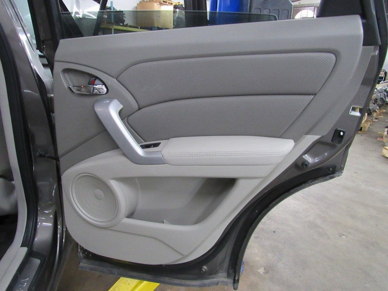 07-09 Acura RDX Right RH Passenger Side Rear Door Trim Panel Gray