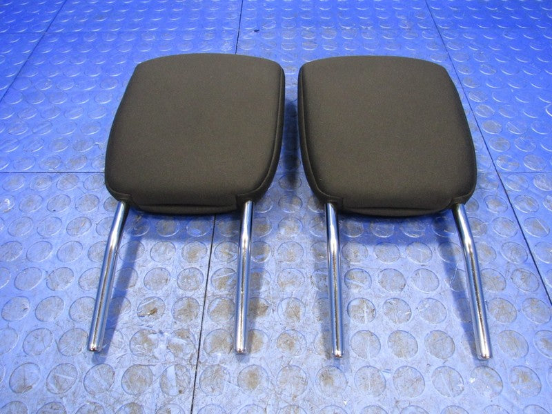 12-15 Scion iQ Cloth Back Rear Seat Headrests Head Rests Set Pair OEM 