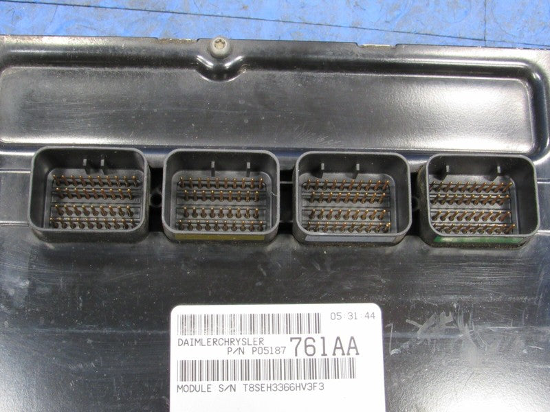 PROGRAMMED PLUG & PLAY 07 PT Cruiser 2.4L AT ECM 05187724AB 724 PROG 0