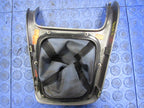03-06 Subaru Baja Manual MT Center Radio Climate Bezel Trim Set Silver
