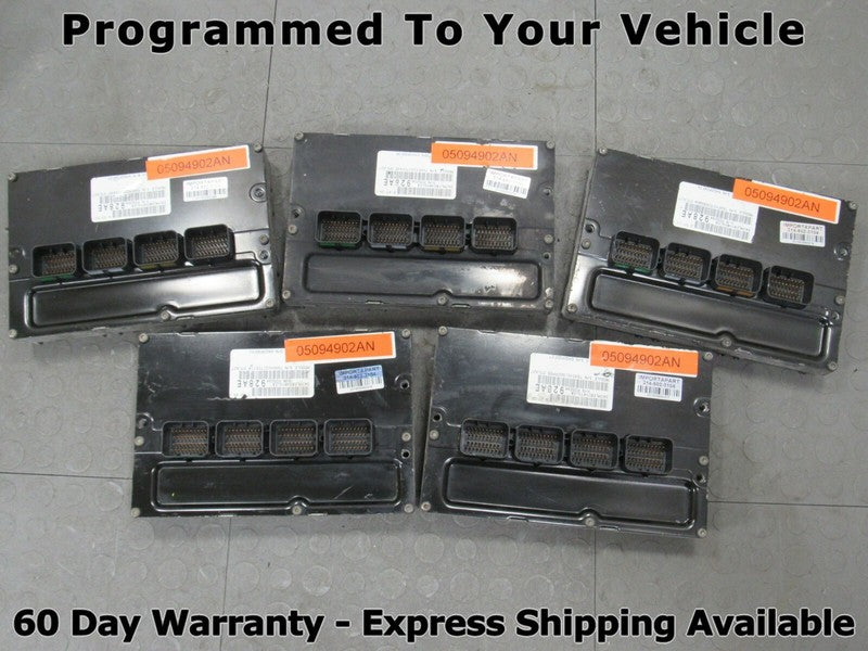 07 Charger Magnum 300 2.7L V6 ECU ECM PCM Engine Computer 902 05094902
