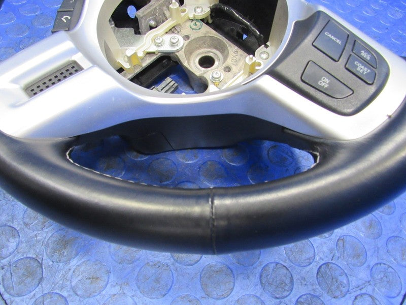 08-15 Mitsubishi Lancer Evolution Ralliart Driver Steering Wheel Black