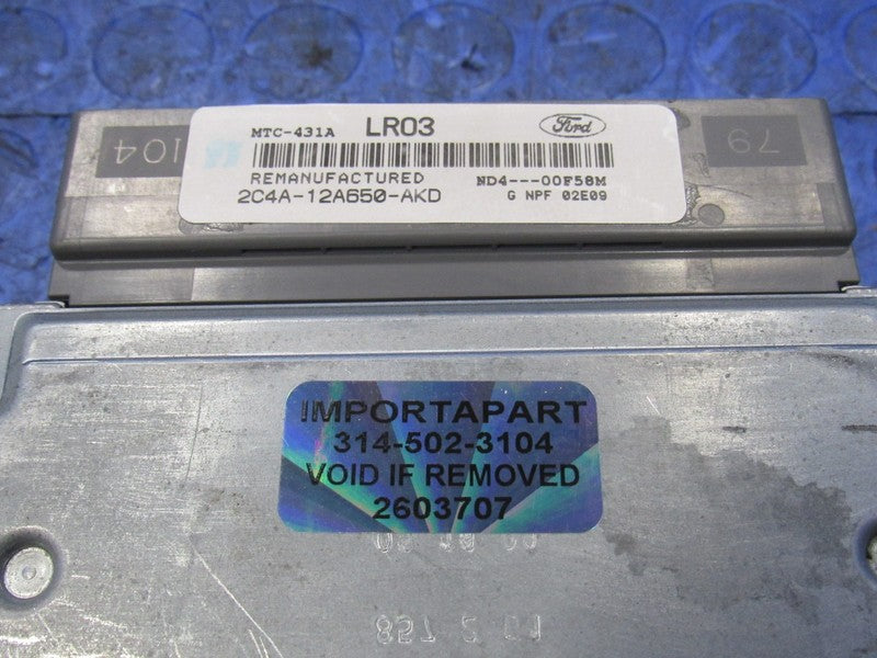 02 Ford F350 6.8L V10 AT ECU ECM PCM Engine Computer LRO3 2C4A-12A650-