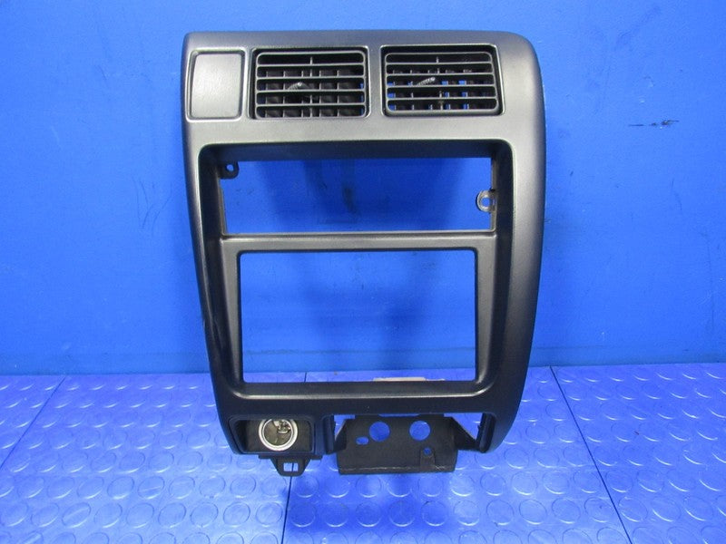 98-04 Toyota Tacoma Center Dash Climate Control Radio Bezel Trim Black