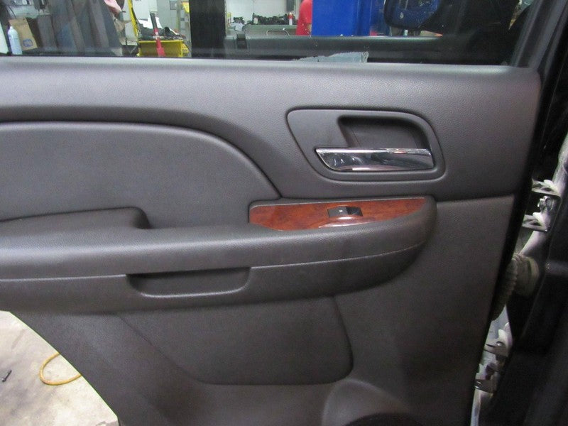07-09 Yukon Tahoe Left LH Driver Side Rear Door Trim Panel Black