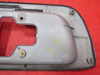 01-07 Toyota Sequoia Rear Hatch Lift Gate License Plate Trim Silver Me