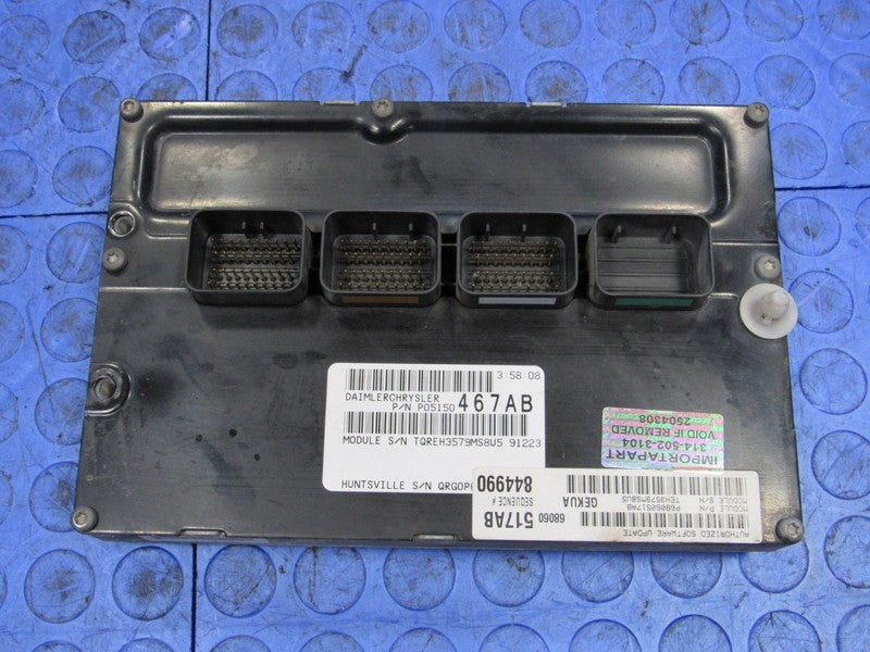PROGRAMMED PLUG & PLAY 10 Jeep Commander 3.7L V6 4X2 ECM 68060517AB 51