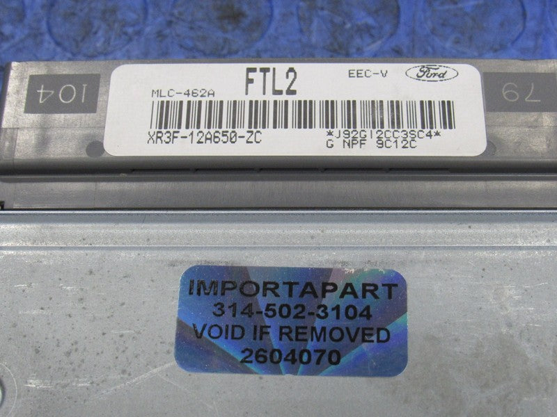 99-00 Ford Mustang GT 4.6L V8 MT ECU ECM PCM Engine Computer XR3F-12A6