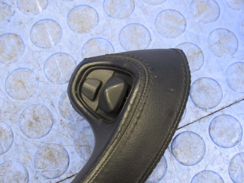 96-02 BMW Z3 Left Driver Interior Door Grab Handle Pull Leather Black 