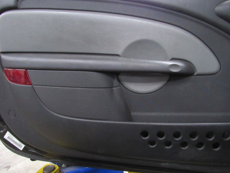 05 PT Cruiser Left LH Driver Side Front Door Trim Panel Black