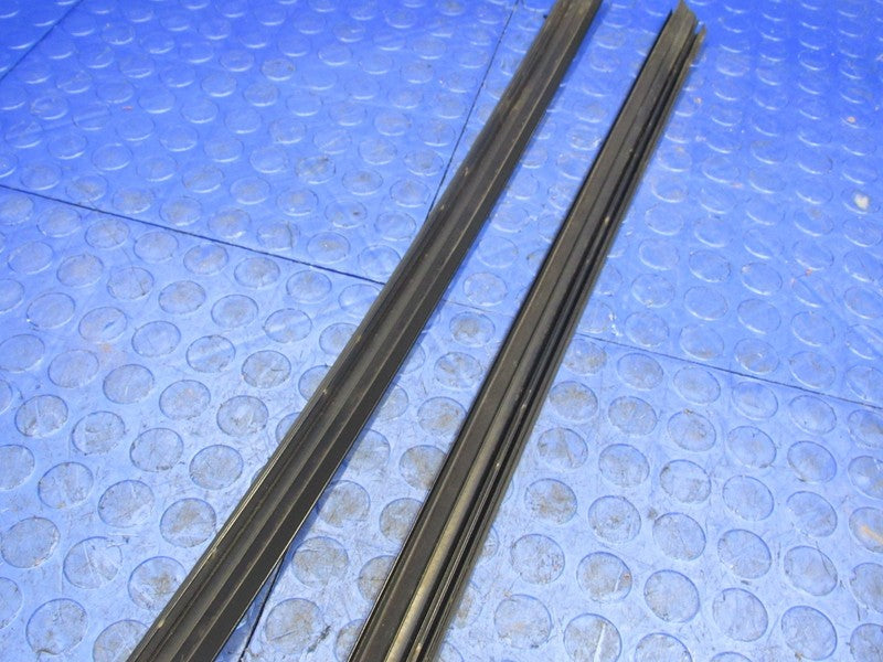 04-10 BMW X3 Black Sapphire Metallic Windshield Molding Trim Set A-Pil