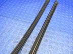 04-10 BMW X3 Black Sapphire Metallic Windshield Molding Trim Set A-Pil