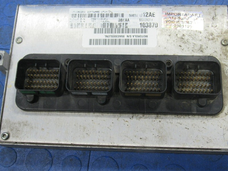PLUG & PLAY 04 Dodge Dakota 3.7L AT Engine Computer ECU 56031012 PROG 