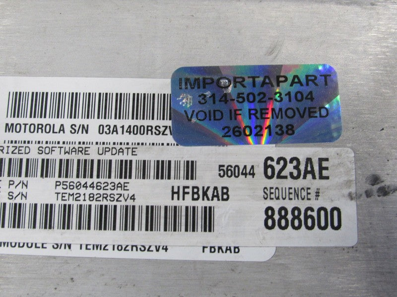 PLUG & PLAY 03 Jeep Liberty KJ 3.7 V6 AT Engine Computer ECU 56044623 